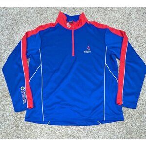 Sunderland Of Scotland Pullover Mens Large Muirfield 1744 Golf Club 1/4 Zip